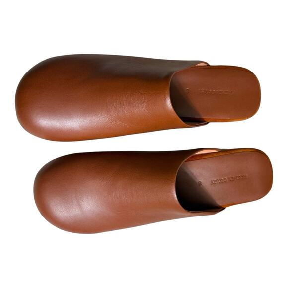 Rachel Comey Blaring Clog Size 8 (fits 7.5) Brown Nappa Leather Wood Mule - Picture 7 of 16